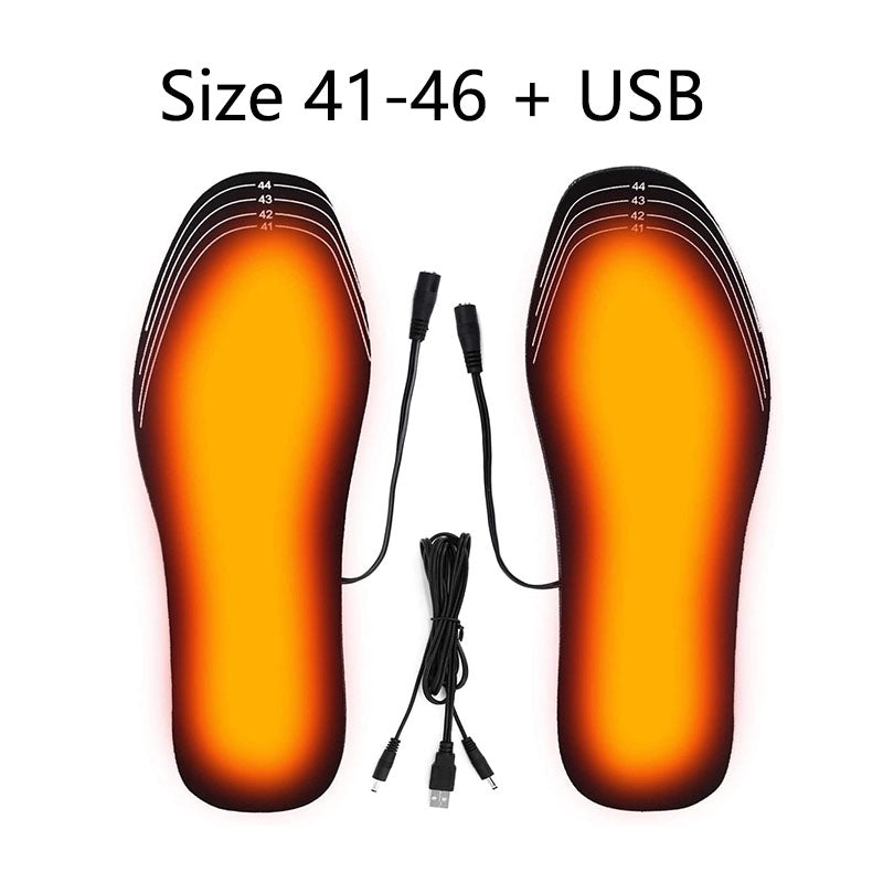 USB Heated Shoe Insoles – EU 41-46
