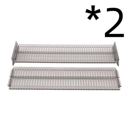 Drawer dividers with a times two symbol
