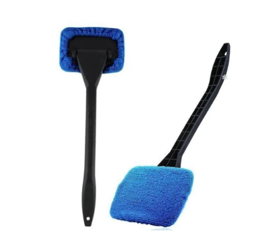Car Windshield Microfiber Cleaner Brush – Dark Blue