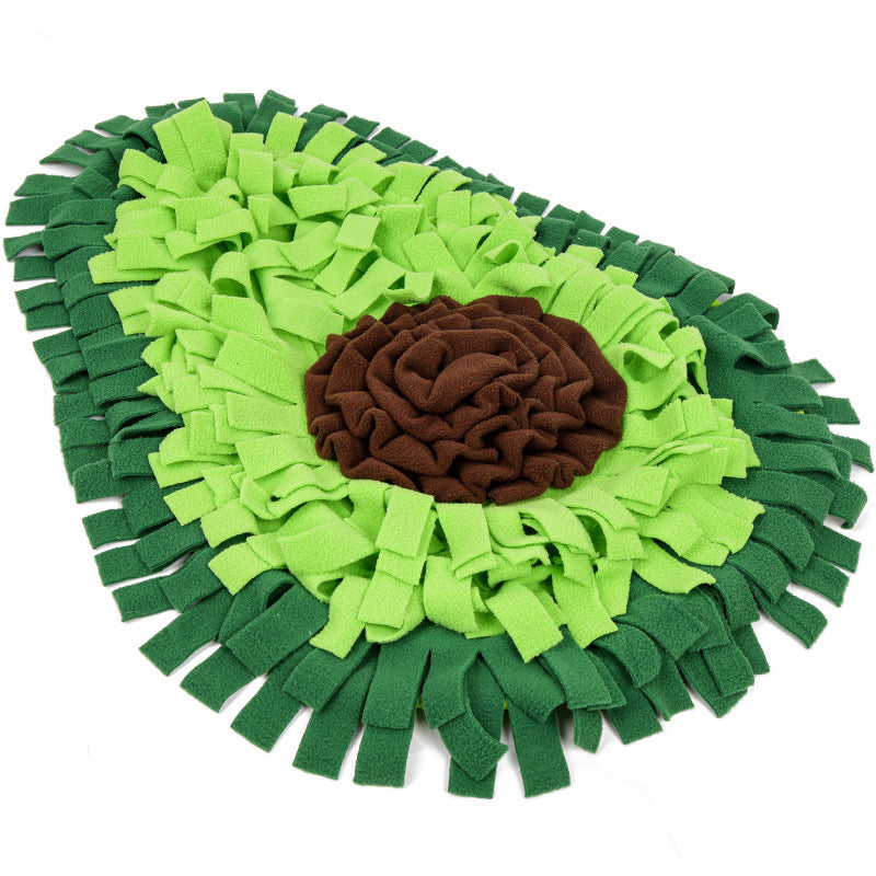 Avocado snuffle mat