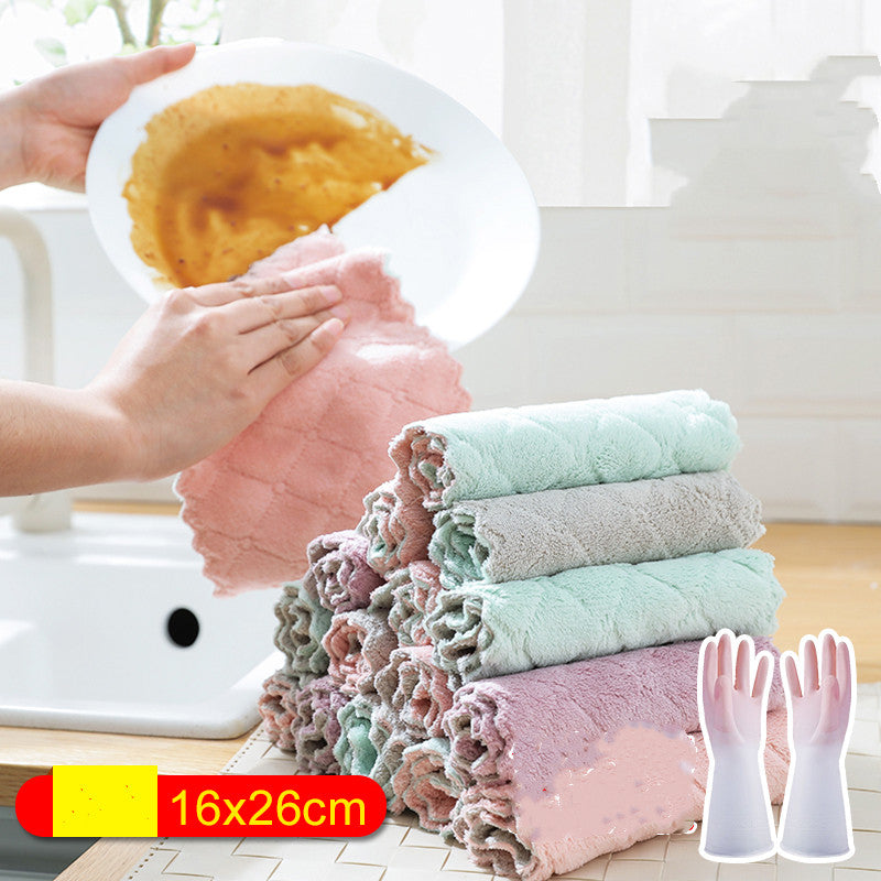 Stack of reusable dishcloths