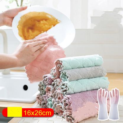 Stack of reusable dishcloths