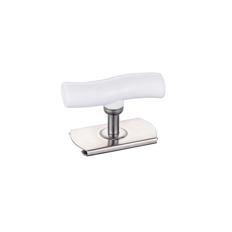 Adjustable Stainless Steel Jar Opener – White