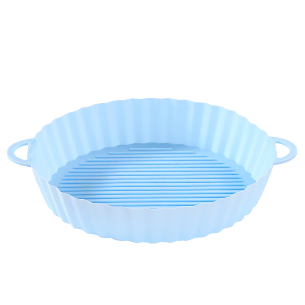 Reusable Silicone Air Fryer Pot – Blue