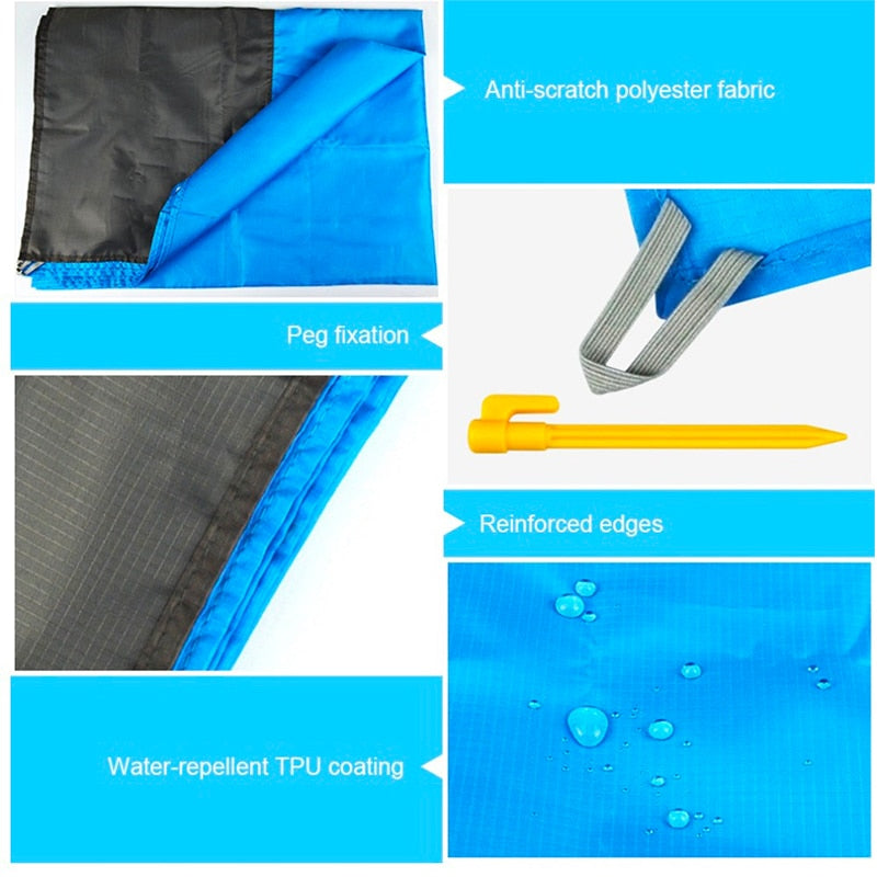 Features of the waterproof picnic blanket