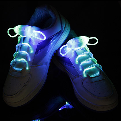 LED Light Up Shoelaces – Green