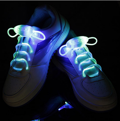LED Light Up Shoelaces – Green