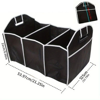 Dimensions of the folded trunk organizer