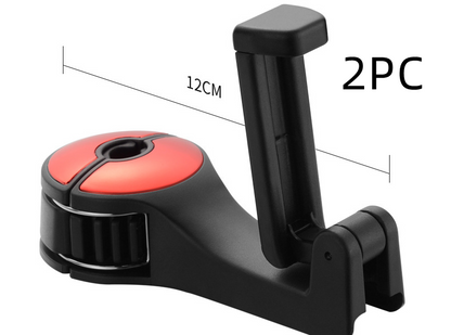 Car Seat Back Headrest Hook – Red