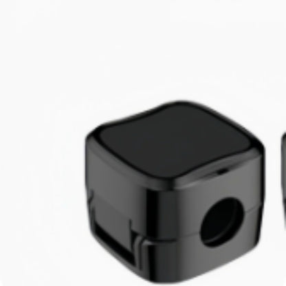 Single black magnetic cable organizer clip