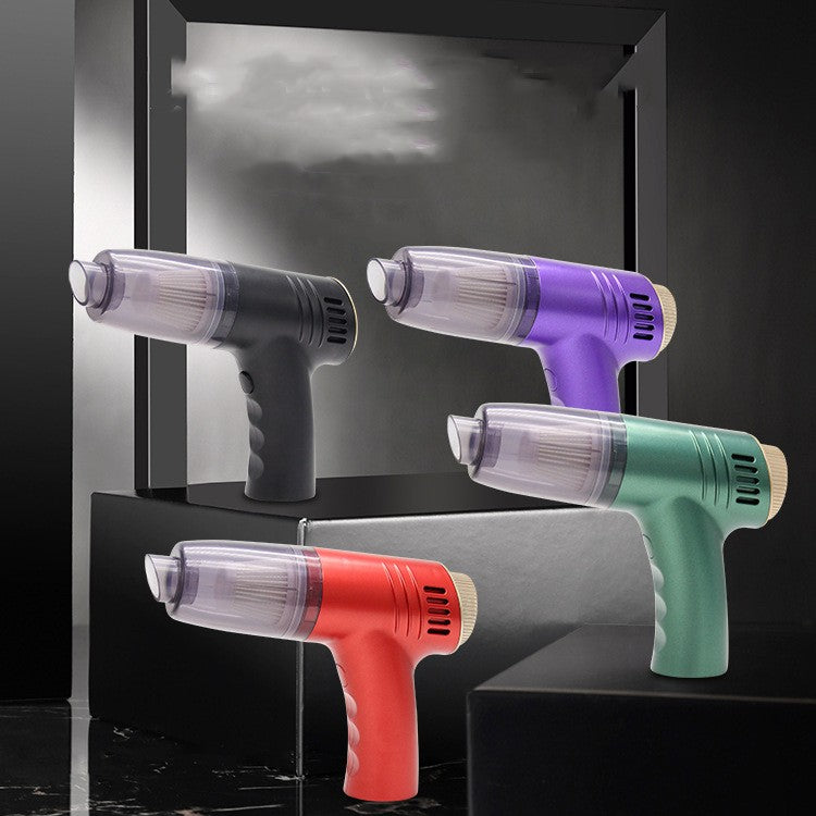 Collection of mini car vacuums in different colors