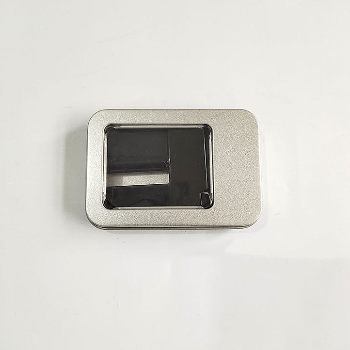 Set of adjustable waist clips displayed on a flat surface.