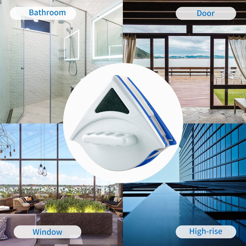 Magnetic Window Glass Cleaner - Starqon