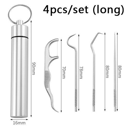 Stainless Steel Toothpick Tool - Starqon