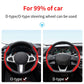 Carbon Fiber Steering Wheel Cover - Starqon