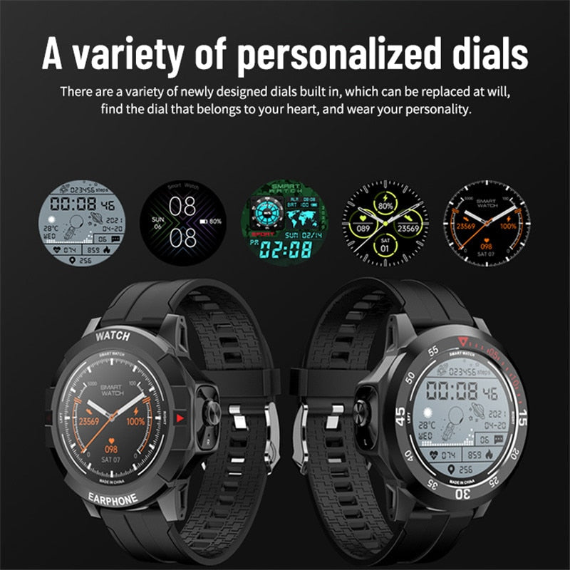 Smartwatch displaying a new text message notification on its digital screen